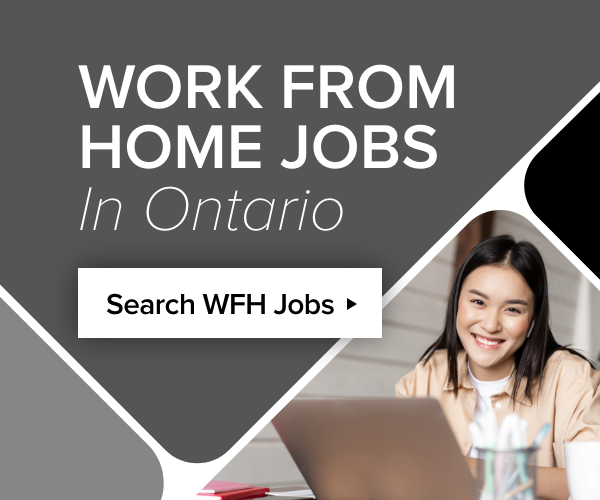 Work From Home Jobs. Browse job from across Ontario that may be fully or partially work from home.